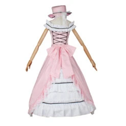 Black Butler Ciel Phantomhive Female Pink Cosplay Costume Lolita Dress With Hat 8 Black Butler Ciel Phantomhive Female Pink Cosplay Costume Lolita Dress With Hat -Procosplayshop AnimeKuroshitsujiBlackButlerRobinCielPhantomhiveCostumePinkLolitaDressFemaleCostumeOutfit 3