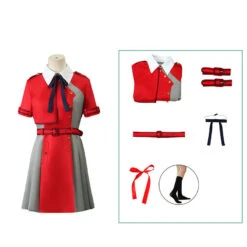 Anime Lycoris Recoil Chisato Nishikigi Costume Uniform Dress Halloween Carnival Cosplay Uniform -Procosplayshop AnimeLycorisRecoilChisatoNishikigiCostumeUniformDressHalloweenCarnivalCosplayUniform 3