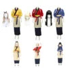 Anime Lycoris Recoil Kimono Dress Costume With Wigs Set Halloween Costume