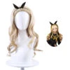 Anime Lycoris Recoil Kurumi Cosplay Wigs Long Golden Wigs Costume Accessories -Procosplayshop AnimeLycorisRecoilKurumiCosplayWigsLongGoldenWigsCostumeAccessories 2