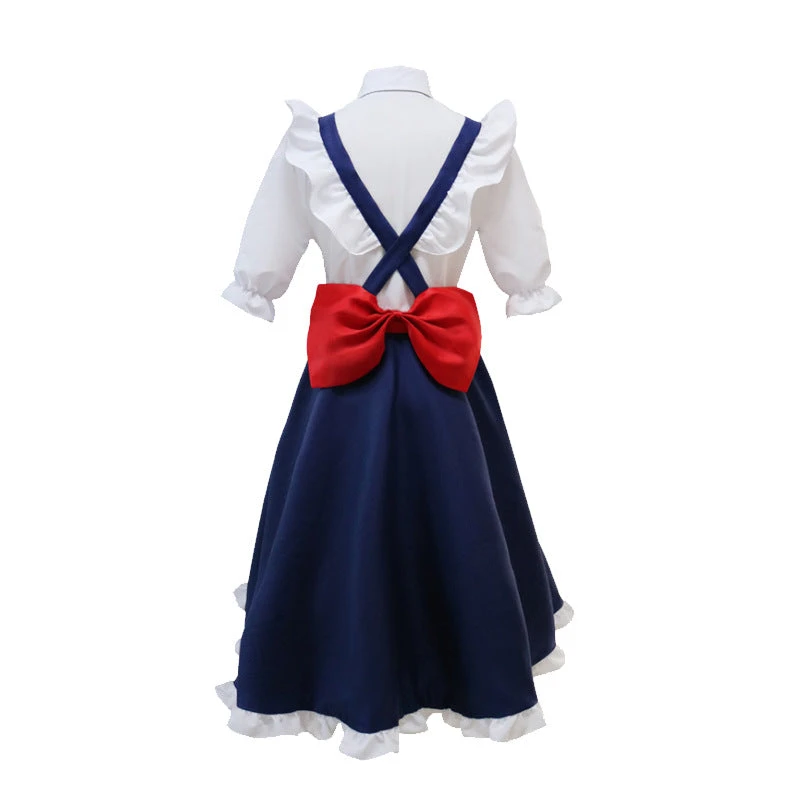 Anime Miss Kobayashi's Dragon Maid Tohru Costume+Wigs+Horns+Shoes+Tail Full Set Halloween Cosplay Outfit 5 Anime Miss Kobayashi's Dragon Maid Tohru Costume+Wigs+Horns+Shoes+Tail Full Set Halloween Cosplay Outfit - Image 3
