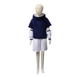 Anime Sasuke Uchiha Part 1 Costume Childhood Cosplay Costume Outfit Set For Kids And Adults