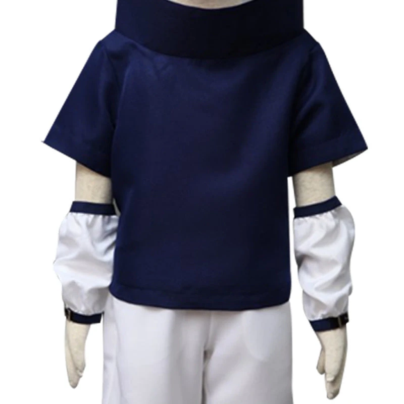 Anime Sasuke Uchiha Part 1 Costume Childhood Cosplay Costume Outfit Set For Kids And Adults 5 Anime Sasuke Uchiha Part 1 Costume Childhood Cosplay Costume Outfit Set For Kids And Adults - Image 3