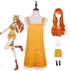 Anime One Piece: Stampede Nami Cosplay Costume Yellow Rompers Cosplay Outfit 2 Anime One Piece: Stampede Nami Cosplay Costume Yellow Rompers Cosplay Outfit -Procosplayshop AnimeOnePieceStampedeNamiCosplayCostumeYellowRompersCosplayOutfit 2