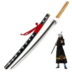 Anime One Piece Trafalgar Law Cosplay Weapon Sword Props Kikoku Sword Costume Accessories -Procosplayshop AnimeOnePieceTrafalgarLawCosplayWeaponSwordPropsKikokuSwordCostumeAccessories 6