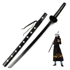 Anime One Piece Trafalgar Law Cosplay Weapon Sword Props Kikoku Sword Costume Accessories -Procosplayshop AnimeOnePieceTrafalgarLawCosplayWeaponSwordPropsKikokuSwordCostumeAccessories 7