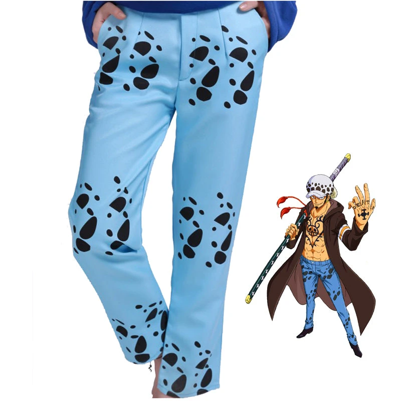 Anime One Piece Trafalgar Law Punk Hazard Arc Costume Full Set Cloak Pants And Hat Set Halloween Carnival Outfit Set 9 Anime One Piece Trafalgar Law Punk Hazard Arc Costume Full Set Cloak Pants And Hat Set Halloween Carnival Outfit Set - Image 7