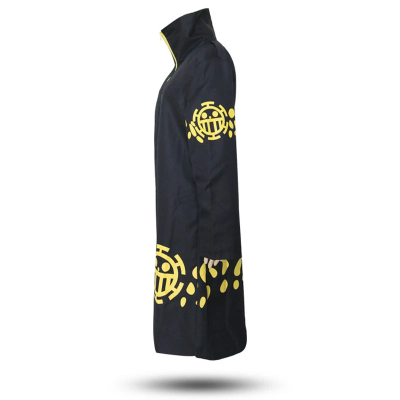 Anime One Piece Trafalgar Law Punk Hazard Arc Costume Full Set Cloak Pants And Hat Set Halloween Carnival Outfit Set 5 Anime One Piece Trafalgar Law Punk Hazard Arc Costume Full Set Cloak Pants And Hat Set Halloween Carnival Outfit Set - Image 3