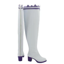 Anime Re:Zero − Starting Life In Another World Emilia Cosplay Boots Customized PU Leather Costume Shoes -Procosplayshop AnimeReZero StartingLifeinAnotherWorldEmiliaCosplayBootsCustomizedPULeatherCostumeShoes 3