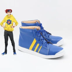 Anime SK8 The Infinity Kyan Reki Cosplay Shoes Blue Sports Shoes -Procosplayshop AnimeSK8theInfinityKyanRekiCosplayShoesBlueSportsShoes 1