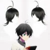 Anime SK8 The Infinity Miya Chinen Cosplay Short Black Wigs -Procosplayshop AnimeSK8theInfinityMiyaChinenCosplayShortBlackWigs 4