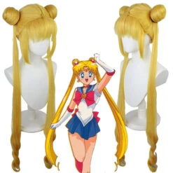 Anime Sailor Moon Usagi Tsukino Super Form Cosplay Costume Dress Halloween Carnival Costume -Procosplayshop AnimeSailorMoonUsagiTsukinoCosplayWigsGoldenTwoPonytailCosplayWigs 1 7ac32e9c 69d3 4cca b311 af55fdd892b9