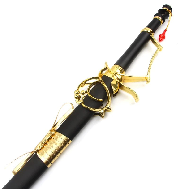 Anime Seraph Of The End Owari No Seraph Ferid Bathory Cosplay Sword Wooden Sword Props Cosplay Accessories 5 Anime Seraph Of The End Owari No Seraph Ferid Bathory Cosplay Sword Wooden Sword Props Cosplay Accessories - Image 3