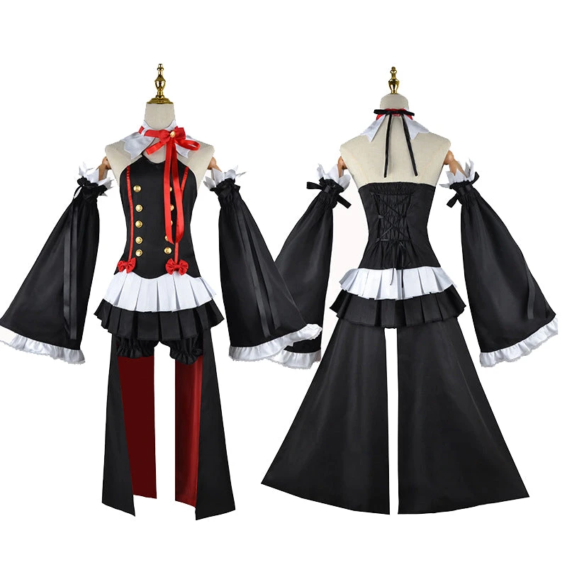 Anime Seraph Of The End Owari No Seraph Krul Tepes Full Set Cosplay Costume With Wigs And Shoes Halloween Cosplay Outfit Set 6 Anime Seraph Of The End Owari No Seraph Krul Tepes Full Set Cosplay Costume With Wigs And Shoes Halloween Cosplay Outfit Set - Image 4