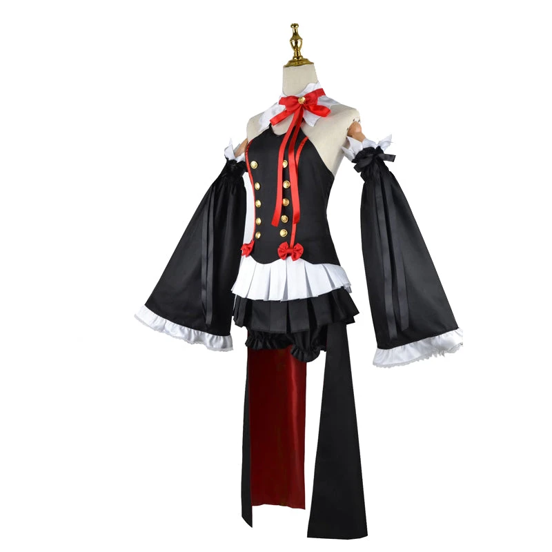 Anime Seraph Of The End Owari No Seraph Krul Tepes Full Set Cosplay Costume With Wigs And Shoes Halloween Cosplay Outfit Set 4 Anime Seraph Of The End Owari No Seraph Krul Tepes Full Set Cosplay Costume With Wigs And Shoes Halloween Cosplay Outfit Set - Image 2