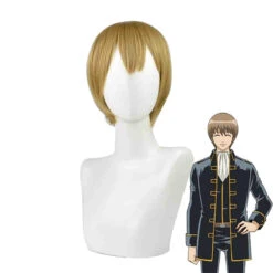 Anime Silver Soul/Gintama Be Forever Yorozuy Okita Sougo Costume Wigs Cospaly Accessories -Procosplayshop AnimeSilverSoulGintamaBeForeverYorozuyOkitaSougoCostumeWigsCospalyAccessories