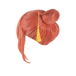 Anime Silver Soul Gintama Kagura Costume Wigs Orange Wigs With Hairdecor Props -Procosplayshop AnimeSilverSoulGintamaKaguraCostumeWigsOrangeWigsWithHairdecorProps 2 693c585c a8b0 495b b04c 8a420343060b