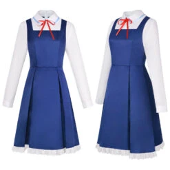 Anya Forger Kids Girls Costume Blue Dress Halloween Cosplay Outfit -Procosplayshop AnimeSpyxFamilyAnyaForgerKidsGirlsCostumeBlueDressHalloweenCosplayOutfit 3