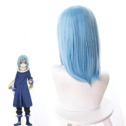 Anime That Time I Got Reincarnated As A Slime Rimuru Tempest Cosplay Wigs Blue Long Wigs 9 Anime That Time I Got Reincarnated As A Slime Rimuru Tempest Cosplay Wigs Blue Long Wigs -Procosplayshop AnimeThatTimeIGotReincarnatedasASlimeRimuruTempestCosplayWigsBlueLongWigs 3