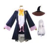 Anime Wandering Witch: The Journey Of Elaina Cosplay Costume With Hat The Ashen Witch Elaina Cosplay Outfit -Procosplayshop AnimeWanderingWitchTheJourneyofElainaCosplayCostumeWithHatTheAshenWitchElainaCosplayOutfit 4