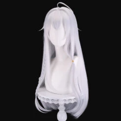 Anime Wandering Witch: The Journey Of Elaina Cosplay Wigs Silver Long Wigs -Procosplayshop AnimeWanderingWitchTheJourneyofElainaCosplayWigsSilverLongWigs 4