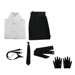 Atsushi Nakajima Costume Suit With Wigs Set Bungou Stray Dogs Atsushi Nakajima Halloween Cosplay Outfit -Procosplayshop AtsushiNakajimaCostumeSuitWithWigsSetBungouStrayDogsAtsushiNakajimaHalloweenCosplayOutfit 3