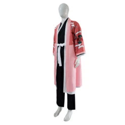 Gotei 13 8th Division Captain Sakuranosuke Jiro Kyoraku Cosplay Costume Full Set -Procosplayshop BleachGotei138thDivisionCaptainShunsuiSakuranosukeJiroKyorakuCosplayCostumeFullSet 4