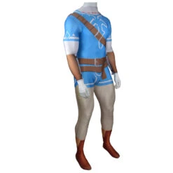 Halloween Costyume Link Cosplay Costume Zentai Cosplay Jumpsuit Outfit -Procosplayshop BreathoftheWildLinkCostumeZentaiCosplayJumpsuitOutfit 3