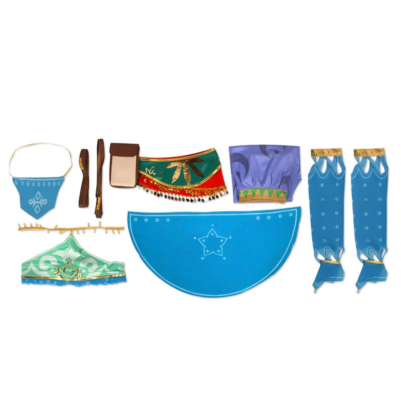 Halloween Cosplay Costume Link Gerudo Outfit Costume 4 Halloween Cosplay Costume Link Gerudo Outfit Costume - Image 2