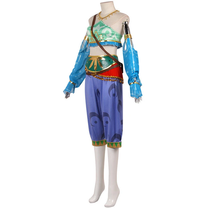 Halloween Cosplay Costume Link Gerudo Outfit Costume 6 Halloween Cosplay Costume Link Gerudo Outfit Costume - Image 4