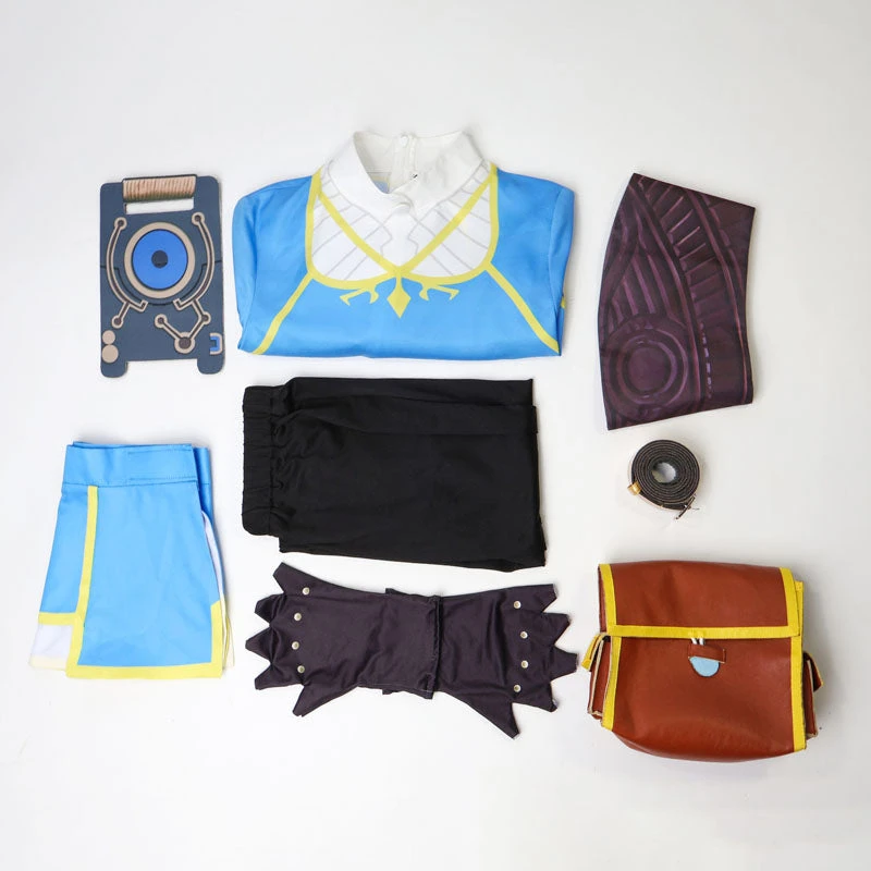 Kids/Adults Halloween Cosplay Outfit Princess Zela Costume Halloween Costume Full Set Outfit With Accessories 4 Kids/Adults Halloween Cosplay Outfit Princess Zela Costume Halloween Costume Full Set Outfit With Accessories - Image 2