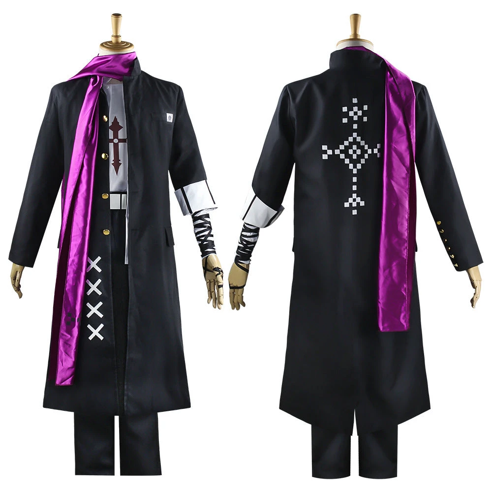 Danganronpa 2: Goodbye Despair Gundham Tanaka Cosplay Costume With Cloak Halloween Costume 6 Danganronpa 2: Goodbye Despair Gundham Tanaka Cosplay Costume With Cloak Halloween Costume - Image 4
