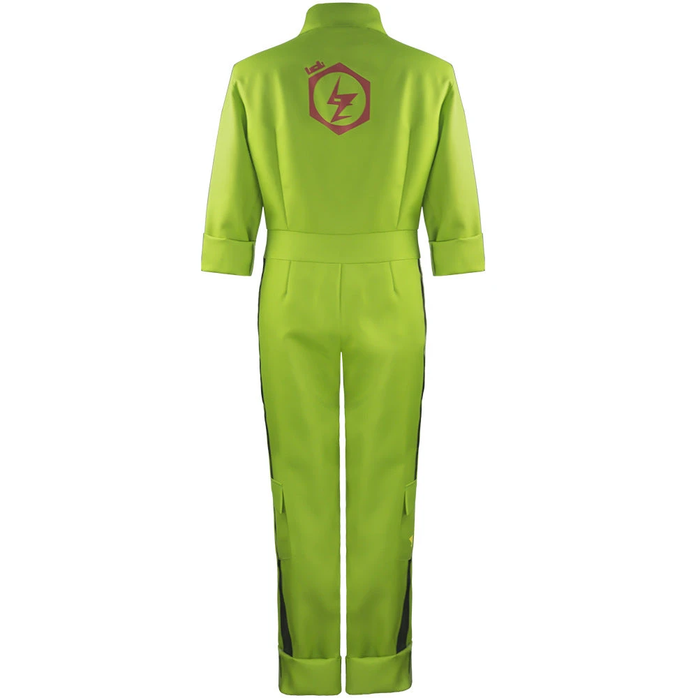 Danganronpa 2: Goodbye Despair Kazuichi Soda Cosplay Costume Green Jumpsuit With Hat 4 Danganronpa 2: Goodbye Despair Kazuichi Soda Cosplay Costume Green Jumpsuit With Hat - Image 2