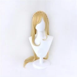 Danganronpa 2: Goodbye Despair Sonia Nevermind Costume Wigs Golden Long Wigs -Procosplayshop Danganronpa2GoodbyeDespairSoniaNevermindCostumeWigsGoldenLongWigs 3