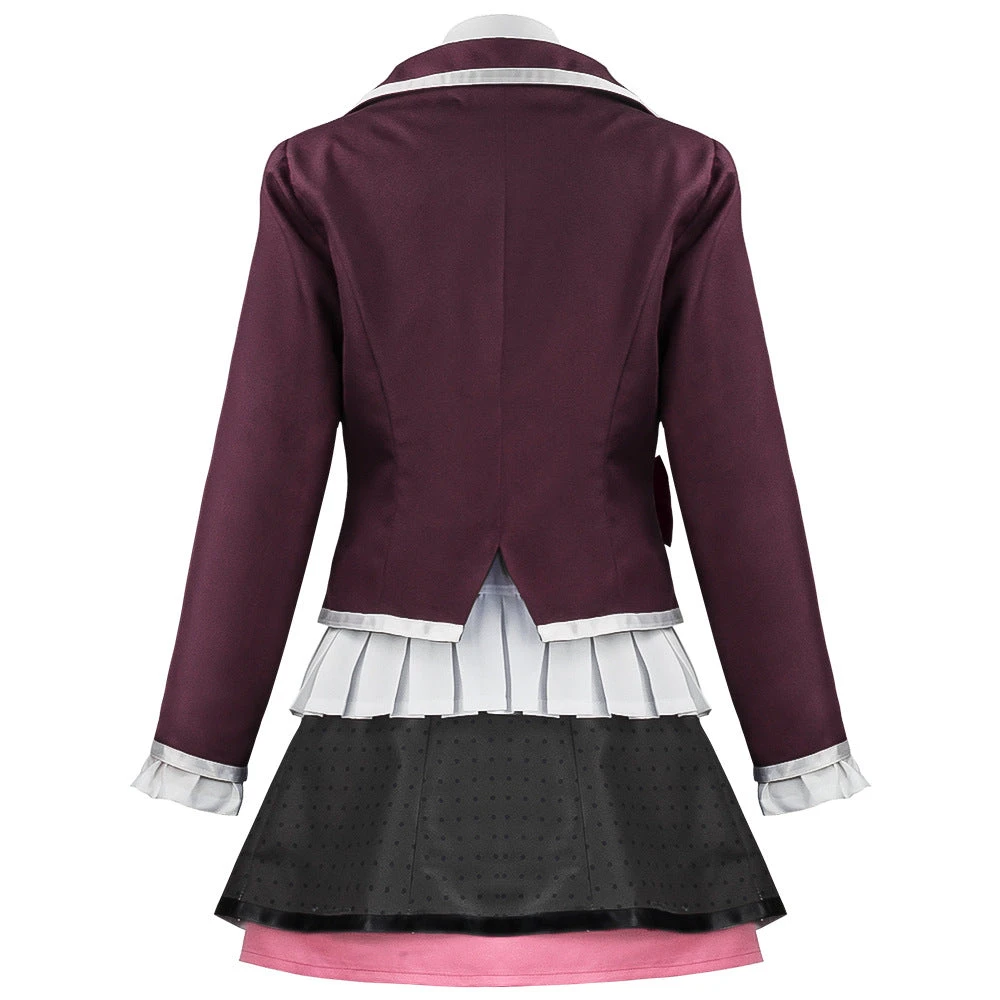 Danganronpa Another Episode: Ultra Despair Girls Kotoko Utsugi Costume Uniform WIth Wigs Halloween Costume Set 6 Danganronpa Another Episode: Ultra Despair Girls Kotoko Utsugi Costume Uniform WIth Wigs Halloween Costume Set - Image 4