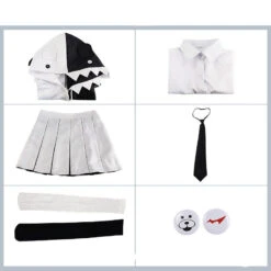 Danganronpa Monokuma Cosplay Costume Suit Halloween Costume Outfit -Procosplayshop DanganronpaMonokumaCosplayCostumeSuitHalloweenCostumeOutfit 3