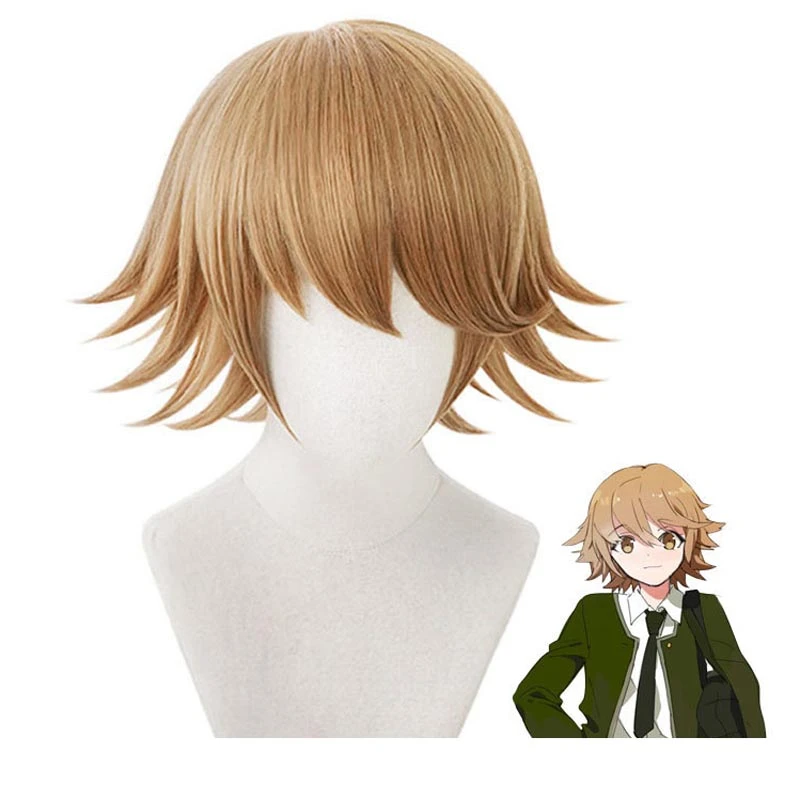 Danganronpa: Trigger Happy Havoc Chihiro Fujisak Costume And Wigs Halloween Carnival Costume Set 4 Danganronpa: Trigger Happy Havoc Chihiro Fujisak Costume And Wigs Halloween Carnival Costume Set - Image 2