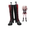 Danganronpa: Trigger Happy Havoc Junko Enoshima Costume Shoes Black Hallwoeen Cosplay Boots -Procosplayshop DanganronpaTriggerHappyHavocJunkoEnoshimaCostumeShoesBlackHallwoeenCosplayBoots 2