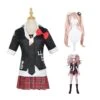Danganronpa: Trigger Happy Havoc Junko Enoshima Uniform Costume With Halloween Carnival Costume Set -Procosplayshop DanganronpaTriggerHappyHavocJunkoEnoshimaUniformCostumeHalloweenPartyCostumeOutfit 52