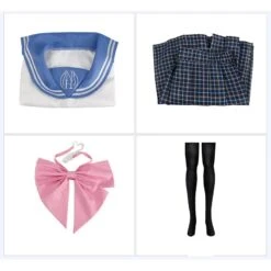 Danganronpa: Trigger Happy Havoc Sayaka Maizono Cosplay Costume Uniform 11 Danganronpa: Trigger Happy Havoc Sayaka Maizono Cosplay Costume Uniform -Procosplayshop DanganronpaTriggerHappyHavocSayakaMaizonoCosplayCostumeUniform 2