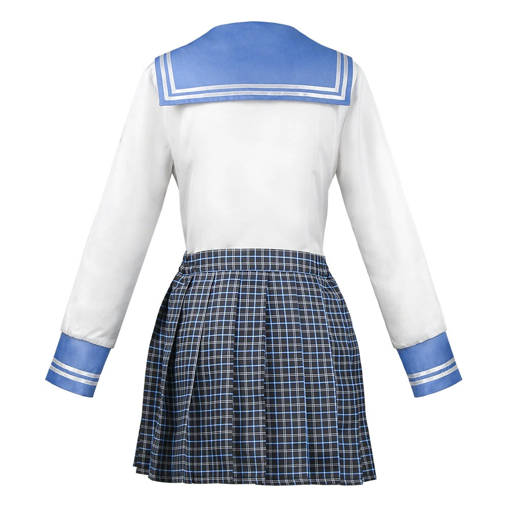 Danganronpa: Trigger Happy Havoc Sayaka Maizono Cosplay Costume Uniform 5 Danganronpa: Trigger Happy Havoc Sayaka Maizono Cosplay Costume Uniform - Image 3