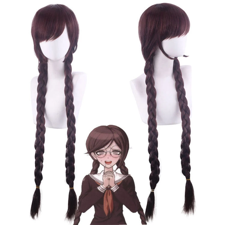 Danganronpa: Trigger Happy Havoc Toko Fukawa Cosplay Wigs 3 Danganronpa: Trigger Happy Havoc Toko Fukawa Cosplay Wigs