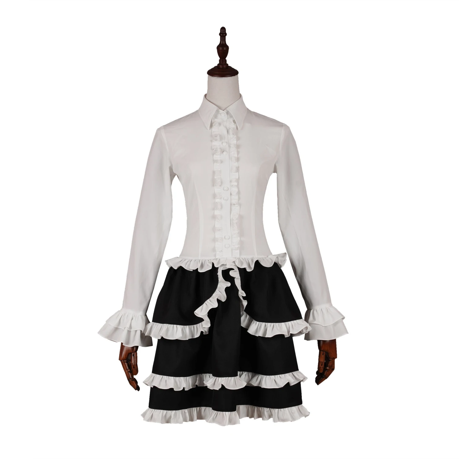 Danganronpa: Trigger Happy Havoc Celestia Ludenberg Cosplay Costume Halloween Costume 7 Danganronpa: Trigger Happy Havoc Celestia Ludenberg Cosplay Costume Halloween Costume - Image 5