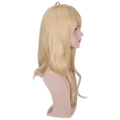 Danganronpa V3: Killing Harmony Akamatsu Kaede Costume Wigs Golden Long Wigs -Procosplayshop DanganronpaV3KillingHarmonyAkamatsuKaedeCostumeWigsGoldenLongWigs 1