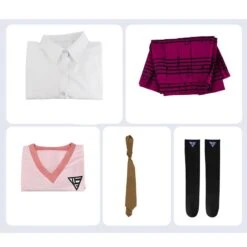 Danganronpa V3: Killing Harmony Akamatsu Kaede Full Set Costume Uniform Dress+Wigs+Shoes Carnival Costume 12 Danganronpa V3: Killing Harmony Akamatsu Kaede Full Set Costume Uniform Dress+Wigs+Shoes Carnival Costume -Procosplayshop DanganronpaV3KillingHarmonyAkamatsuKaedeUnfiromCostumeHalloweenPartyCostume 2 0766af74 a991 4610 81b9 93fd754598ef