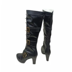 Danganronpa V3: Killing Harmony Miu Iruma Costume Shoes Black Cosplay Boots 7 Danganronpa V3: Killing Harmony Miu Iruma Costume Shoes Black Cosplay Boots -Procosplayshop DanganronpaV3KillingHarmonyMiuIrumaCostumeShoesBlackCosplayBoots 1