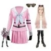 Danganronpa V3: Killing Harmony Miu Iruma Full Set Costume+Wigs+Glasses+Boots Halloween Costume Set 2 Danganronpa V3: Killing Harmony Miu Iruma Full Set Costume+Wigs+Glasses+Boots Halloween Costume Set -Procosplayshop DanganronpaV3KillingHarmonyMiuIrumaCostumeUniformHalloweenCosplayDress 11
