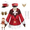 Genshin Impact Cosplay Costume Klee Costume Halloween Cosplay Outfit Full Set With Hat -Procosplayshop GenshinImpactCosplayCostumeKleeCostumeHalloweenCosplayOutfitFullSetWithHat 2