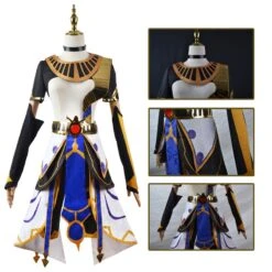 Genshin Impact Cosplay Cyno Costume Halloween Cosplay Costume With Hat -Procosplayshop GenshinImpactCosplayCynoCostumeHalloweenCosplayCostume 10