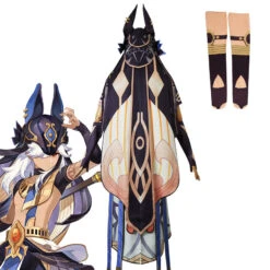 Genshin Impact Cosplay Cyno Costume Halloween Cosplay Costume With Hat -Procosplayshop GenshinImpactCosplayCynoCostumeHalloweenCosplayCostume 4